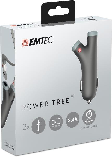 EMTEC Adattatore USB per auto Emtec Tree U200